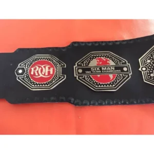ROH Six Man Tag Team Championship Replica Title Belt - Image 3