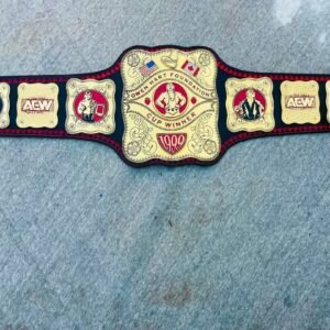 Owen Hart Foundation Cup Championship Belt – Made Replica by QA Belts - Image 6