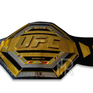 UFC Legacy Championship Belt Replica, Dual Layer Gold Plated Adult Size Title, MMA Fighting Fan Collectible Gift for Champions - Image 3