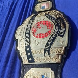 NWA North American Heavyweight Wrestling Championship Belt – CNC Made Replica by QA Belts - Image 3