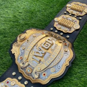 IWGP Heavyweight Championship Title Belt Replica - Image 4