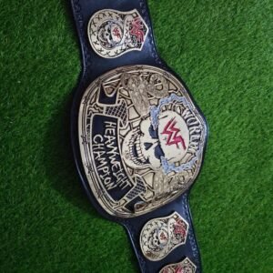 WWF Smoking Skull Championship Title Belt Replica - Image 5