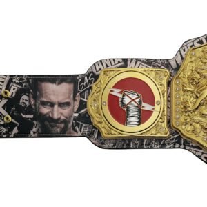 WWE WrestleMania 42 CM Punk vs Roman Reigns Match Championship Title Belt - Image 5